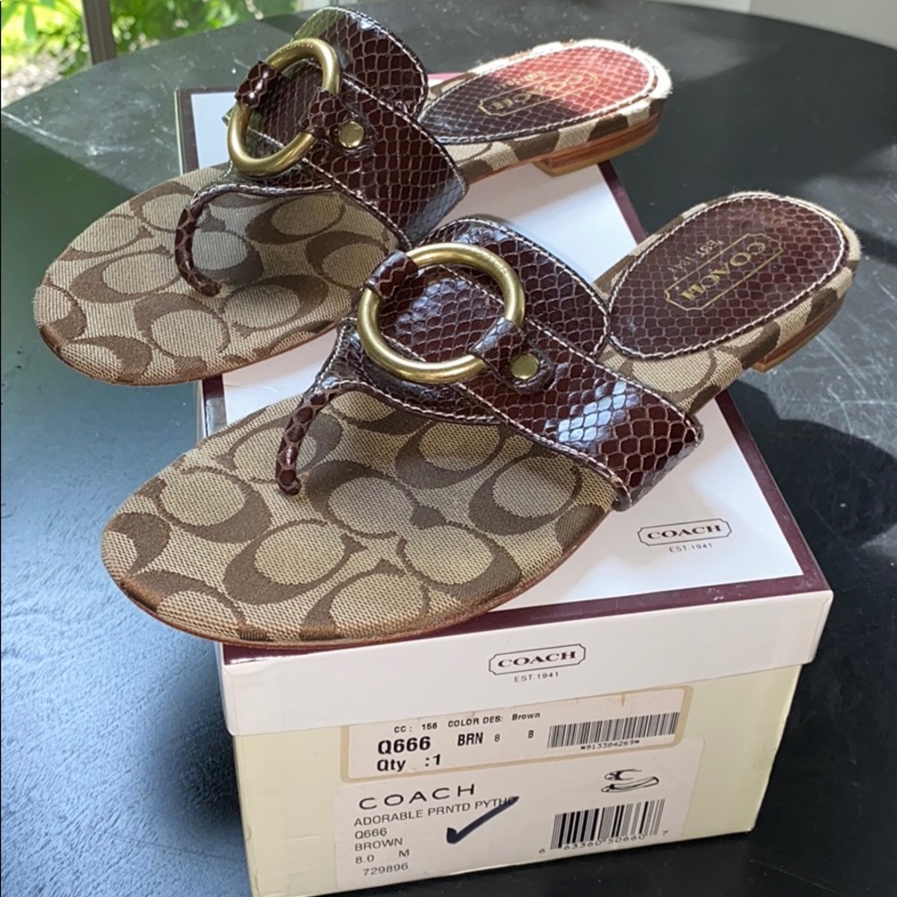 Coach Sandals